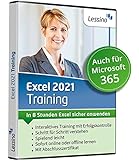 Excel 2021 Training - In 8 Stunden Excel sicher anwenden | Lernen Sie in diesem Kurs Schritt für Schritt die Grundlagen von Excel 2021 bzw. Excel 365| Online-Kurs + DVD von Lessino [1 Nutzer-Lizenz]