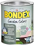 Bondex Garden Colors - Behagliches Grün - Holzfarbe für Außen - Möbelfarbe - Einfache Verarbeitung - Für viele Hölzer, Terrakotta und Zink geeignet - 9M² - 0.75 ML