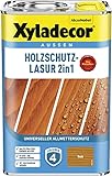 Xyladecor Holzschutz-Lasur 2 in 1, 4 Liter Teak