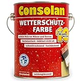Consolan Wetterschutz-Farbe; 0,75 ml; Anthrazitg