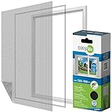 Elastic Insektenschutzgitter für Fenster inkl. Klettband 130 x 150