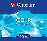 CD-R 80/700MB Verbatim Slim-Case, 10 Stück Pack