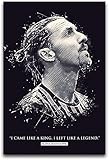 WANGMAOLIU Bild Auf Leinwand Senza Cornice Zlatan Ibrahimovic Tela decorativa Arte da parete Soggiorno Poster Camera da letto 60x90