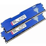 DDR3 16GB Kit (8GBx2) Desktop RAM 1600MHz PC3-12800 UDIMM Non-ECC Unbuffered 1.5V 2Rx8 Dual Rank 240 Pin CL11 PC Computer Memory Upgrade Module Arbeitsspeicher Kit (Blau)