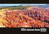 Edition Seidel Premium Kalender USA National Parks 2024 Format DIN A3 Amerika Natur Wald Landschaft Grand Cany