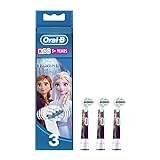 Oral-B Disney Frozen Elektrische Zahnbürstenköpfe, 3 Stück, ideal für empfindliche Zähne und Zahnfleisch, ab 3 J