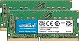 Crucial 32GB Kit (16GBx2) DDR4 2666 MT/s (PC4-21300) CL19 DR SODIMM 260pin Arbeitsspeicher für Mac CT2K16G4S266M