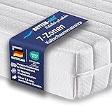Betten-ABC - Matratze (KSP-500) - 100x220 cm (H3) - 7-Zonen Matratze aus Kaltschaum - Hypoallergen & Antibakteriell - Oeko-TEX® Zertifiziert - Bezug abnehmbar & waschbar - Lieferung per Pak