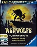 Ravensburger 26703 - Werwölfe - Vollmondnacht, Gesellschaftsspiel ab 9 Jahren, Actionsspiel für 3-10 Spieler, Sp