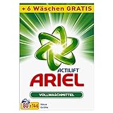 Ariel Waschpulver Regulär 5.2 kg, 1er Pack (1 x 80 Waschladungen)