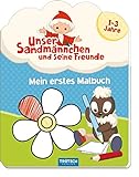 Mein erstes Malbuch 'Unser Sandmännchen und seine Freunde': 1-3 J