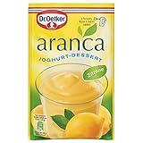 Dr. Oetker Aranca Zitrone, 75 g Dessertpulver für eine süße und fruchtige Zitronen-Nachsp