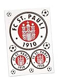 FC St. Pauli Aufkleber ** Logo ** 3er - S