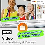 Nero Videobearbeitungsprogramm für Einsteiger | Nero Video | Videoschnittprogramm | Video Bearbeitungs Software | Unlimitierte Lizenz | 1 PC | Windows 11 / 10 / 8 / 7