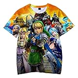 GUGU Frühling Und Sommer Exquisite Mode 3D Sport T-Shirt Legende Von Zelda T-Shirt Casual Short S