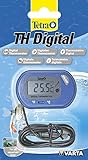 Tetra TH Digital Aquarium Thermometer - für alle Aquariengrößen, einfache und sichere Messung der Wassertemperatur im Aquarium, 1 Stück (1er Pack)