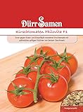 Kirschtomaten Samen Rote Tomate Philovita Tomatensamen ca 8 Korn Ertragreich Saatgut Garten Hochbeet Kübel Dürr S
