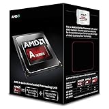 AMD A10 6790K Box Prozessor (4GHz, Sockel FM2, 4MB Cache, 100 Watt) schw