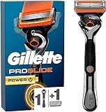 Gillette ProGlide Power Nassrasierer Herren, Rasierer + 1 Rasierklinge mit 5-fach Klinge, Geschenk für M