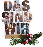 Das sind wir Geschenk personalisiert - Foto Geschenk Holzbild - Das sind wir Geschenke, Das sind wir Weihnachtsgeschenk, Wir Geschenke, Schriftzughalter, Paar Geschenke, Partner Geschenk
