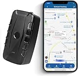 TKMARS GPS Tracker Auto GPS Tracker Ohne ABO mit Kostenloser App, 20.000 Mah, bis Zu 240 Tage Akk