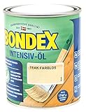 0,75L Bondex Intensivöl teak farblos Intensiv Öl Holzöl Holzpflegeöl H