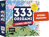 333 Origami – Colorful Christmas: Mit Anleitungen und 333 weihnachtlichen Pap