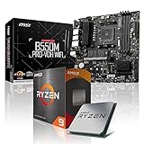 Memory PC Aufrüst-Kit Bundle AMD Ryzen 9 5900X 12x 3.7 GHz, B550M Pro-VDH WiFi, NVIDIA RTX 2060 12GB, komplett fertig montiert inkl. Bios Update und g