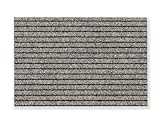 ASTRA Fussmatte aussen & innen - Schmutzfangmatte beige 50x80cm & 0,22cm hoch - Fußmatte für eingelassene Rahmen im Eingang - Türmatte Made in Germany