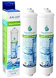 2x Aquahouse UIFS kompatibel Kühlschrank Wasserfilter für Samsung DA29-10105J HAFEX/EXP WSF-100 Aqua-Pure Plus (nur externer Filter)