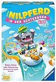 Ravensburger 22361 - Das Nilpferd in der Achterbahn Kids - Gesellschaftsspiel für Kinder und Familien ab 7 Jahren, für 3-6 Spieler - Partysp