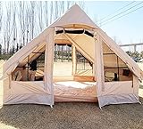 Baralir Camping Zelt 4 Personen, Aufblasbar Tipi Zelt Outdoor, pop up, Schneller Aufbau innerhalb von 2 Minuten, Camp-Luxuszelt 6,3 Q