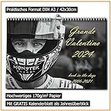 Valentino Rossi Kalender 2024 | DINA3 | Wandkalender Valentino Rossi | ca. 40x30 | MotoG
