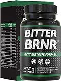 BITTER BRNR Bitterstoffe Formel und Stoffwechsel Komplex mit Vitamin B2, Verdauungsenzyme mit Calcium, Alternative zu Bitterstoffe Tropfen, 120 Kap