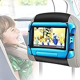 WONNIE Tablet Auto Kopfstützenhalter, Tablet Halterung mit Silikon Haltenetz für Allen Kindle Fire, iPad und Tablet mit 7-10,5-Zoll-Bildschirmg