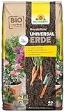 Neudorff NeudoHum UniversalErde - Torffreie Bio-Erde für Balkon, Garten und Zimmerpflanzen, NABU empfohlen, 40 L
