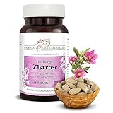 Zistrose Tabletten à 450 mg Wirkstoff (Cistus incanus, Cistrose), 115 Tabletten, Premium Qualität, Hergestellt in Österreich, Tabletten statt Kapseln, Veg