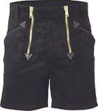 JOB Dachdecker/Zimmermann Zunft-Shorts kurze Hose GENUA CORD schw