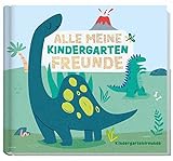 Kindergarten Freundebuch [Dinofreunde] für Jungs und Mädchen | Alle meine Kindergartenfreunde: Freundealbum zum Malen, Ankreuzen, Ausfüllen | klimaneutral & nachhaltig