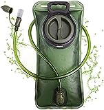 PUNDA Trinkblase 2 Liter BPA-frei für Trinkrucksack - Lecksicherer Wasserreservoir Ersatz für Wandern, Radfahren, Klettern und L