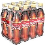 Coca-Cola Vanilla, Prickelndes koffeinhaltiges Getränk in praktischen Flaschen mit originalen Coca-Cola Vanille Geschmack, EINWEG Flasche (12 x 500 ml)