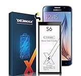 DEJIMAX Akku für Samsung Galaxy S6 | 3100mAh Lithium-Ionen-Akku | Entspricht Dem Original Akku | Ersatz Handy-Akku für Ihr Smartphone | mit Einem Professionellen Akku-Austauschwerkzeug