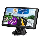 Navigationsgerät für Auto PKW LKW: Touchscreen 7 Zoll 8G 256M Navigationsgerät mit Sprachführung, Radarkamera-Warnung