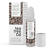 Anti Pickel Pickelstift mit Teebaumöl - 9 ml | Tea Tree Oil Anti Pickel Stift | Auch zur Pflege bei Akne | 100% Vegan | zum Pickel loswerden & nach ausdrück