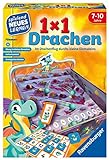 Ravensburger 24976 - 1x1 Drachen - Lernspiel für Kinder, Rechenspiel für Kinder von 7-10 Jahren, für 2-4 Spieler, Zahlenraum 1-100, kleines E