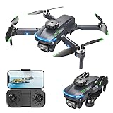 RKSTD Mini-RC-Drohne Mit Kamera, 1080P HD Faltbarer FPV-Fernbedienungs-Quadrocopter, 90° Verstellbares Objektiv, Headless-Modus, Intelligente Hindernisvermeidung, Höhenhaltung, 3D-Flip