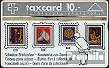 Prophila Collection Schweiz 1210 10 Franken gebraucht Briefm.Kunstwerke (Telefonkarten für Sammler) Marke auf Mark