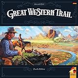 Eggertspiele, Great Western Trail 2. Edition, Kennerspiel, Strategiespiel, 1-4 Spieler, Ab 12+ Jahren, 90+ Minuten, D