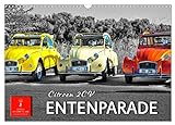 Citroën 2CV - Entenparade (Wandkalender 2024 DIN A3 quer), CALVENDO Monatsk