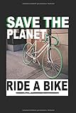 Fahrrad: Notizheft kariert a5 - Taschenkalender zum planen, org